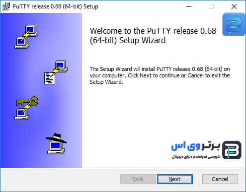 نحوه ورود به سرور لینوکس با PuTTY